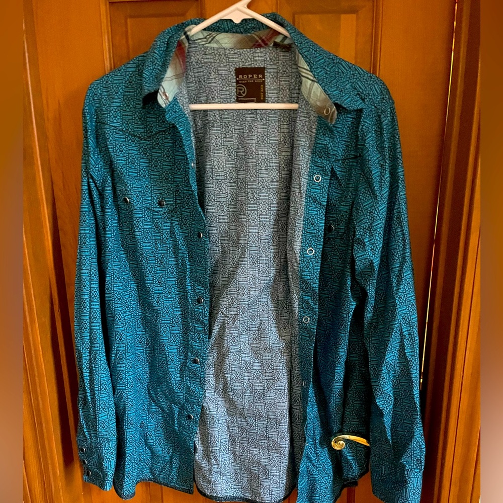 Roper- Long Sleeve button up